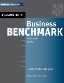 Business Benchmark: Advanced Higher: Teacher's Resource Book