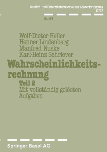Wahrscheinlichkeitsrechnung, Bd.2