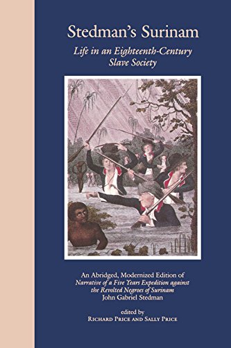 Stedman's Surinam: Life in an Eighteenth-Century Slave Society. An Abridged, Modernized Edition of Narrative of a Five Years Expedition against the ... Life in an Eighteeth-century Slave Society