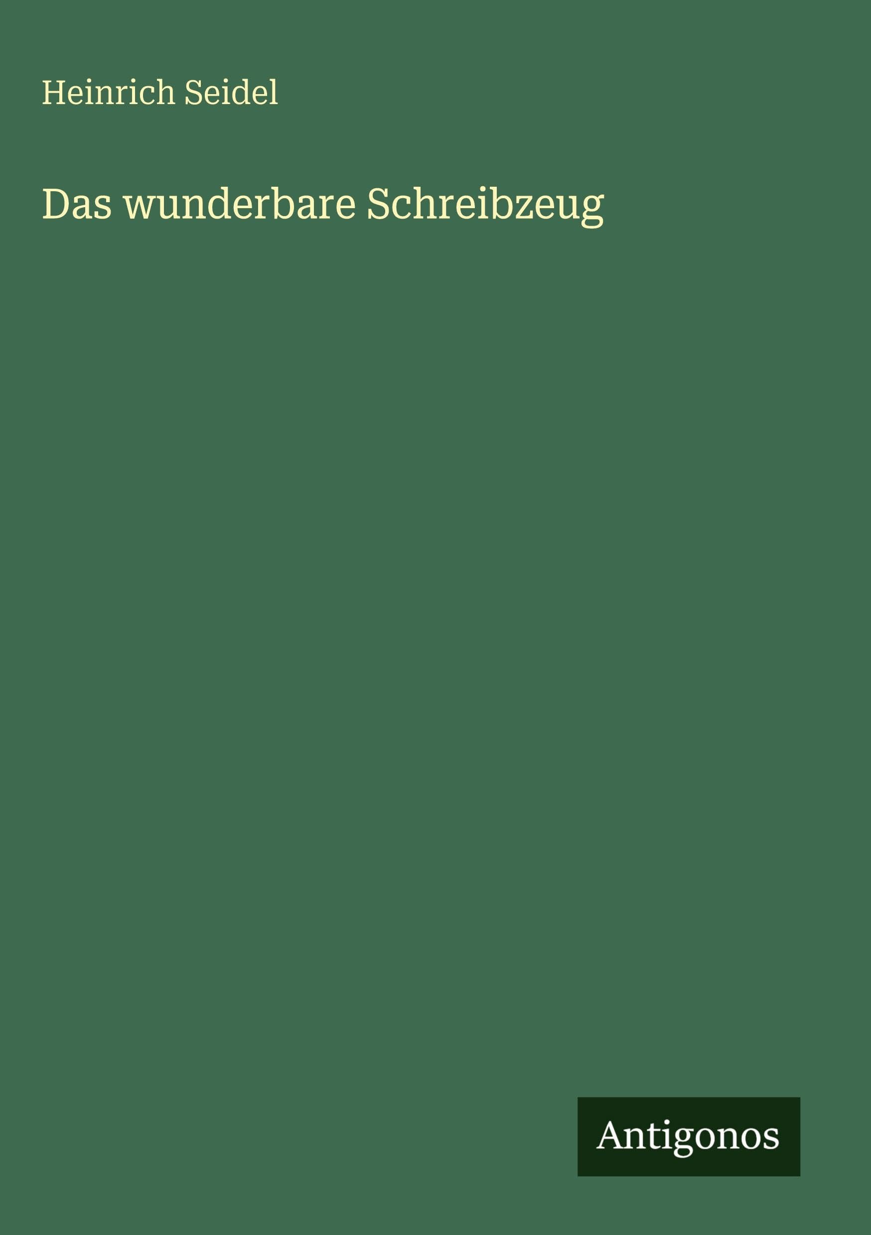 Das wunderbare Schreibzeug