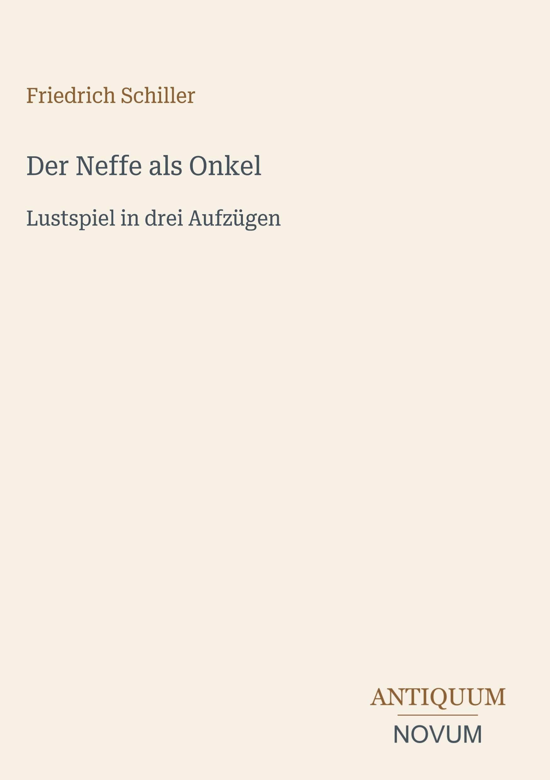 Der Neffe als Onkel