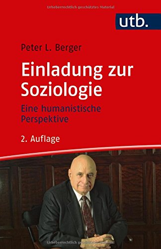 Einladung zur Soziologie - Peter L Berger Taschenbuch