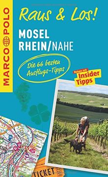 MARCO POLO Raus & Los! Mosel, Rhein, Nahe: Guide und große Erlebnis-Karte in praktischer Schutzhülle