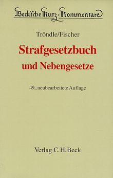 Strafgesetzbuch und Nebengesetze