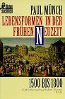 Lebensformen in der frühen Neuzeit