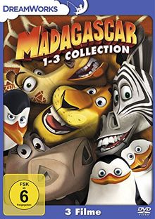 Madagascar / Madagascar 2 / Madagascar 3: Flucht durch Europa [3 DVDs]