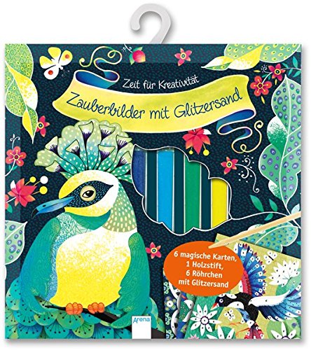 Zauberbilder mit Glitzersand - Anne Cresci Kartoniert (TB)