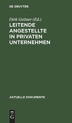 Leitende Angestellte in privaten Unternehmen (Aktuelle Dokumente)