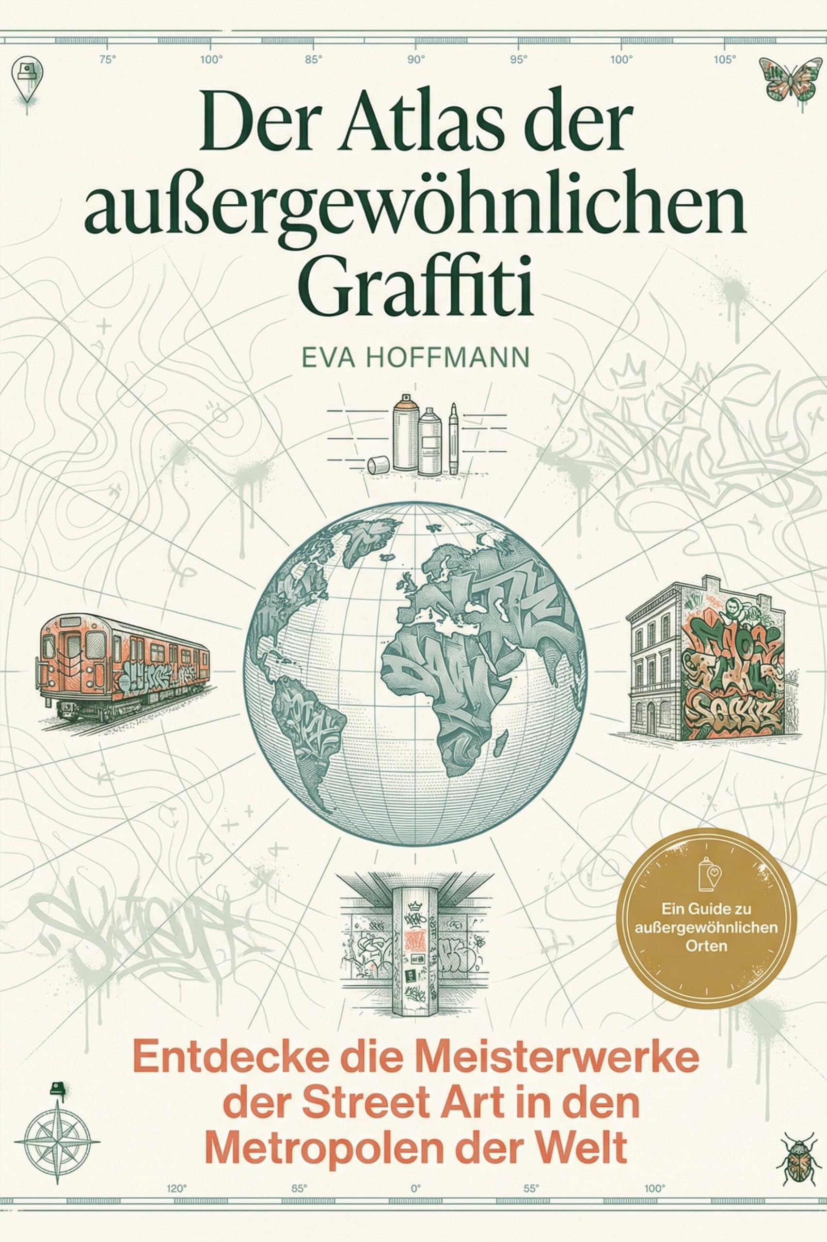 Der Atlas der außergewöhnlichen Graffiti: Entdecke die Meisterwerke der Street Art in den Metropolen der Welt. Ein Guide für Kunstliebhaber und Städtereisende. Von Banksy bis zu verborgenen Gassen