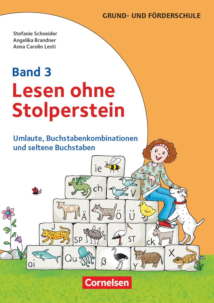 Lesen ohne Stolperstein - Band 3: Umlaute, Buchstabenkombinationen und seltene Buchstaben - Arbeitsheft/Fördermaterial