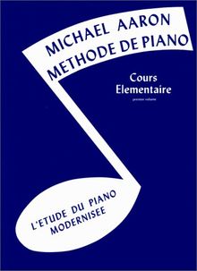 Cours Elémentaire Volume 1 --- Piano