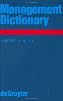 Management Dictionary, German-English