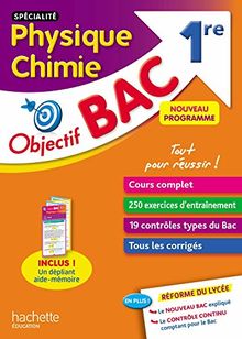 Physique chimie spécialité 1re : nouveau programme