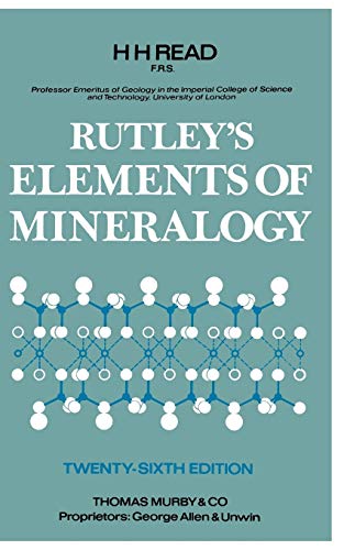 Rutley's Elements of Mineralogy: 26th edition
