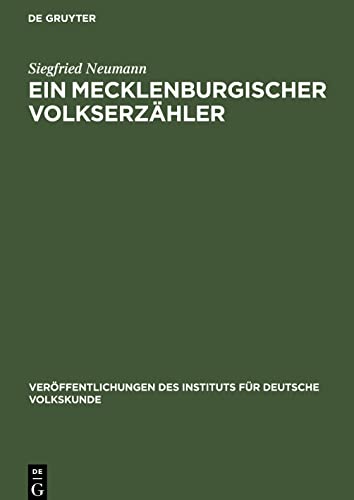 Ein Mecklenburgischer Volkserzähler: Die Geschichten des August Rust