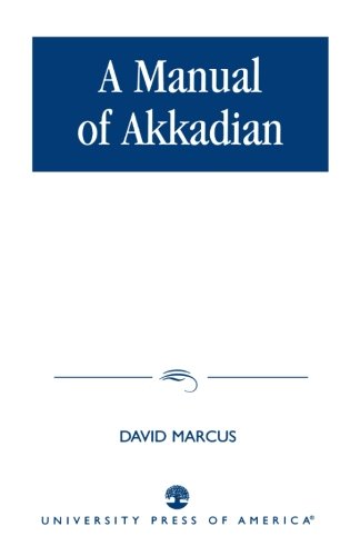 A Manual of Akkadian