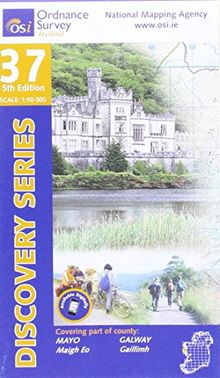 Irish Discovery Series 37. Mayo (SW, Galway 1 : 50 000