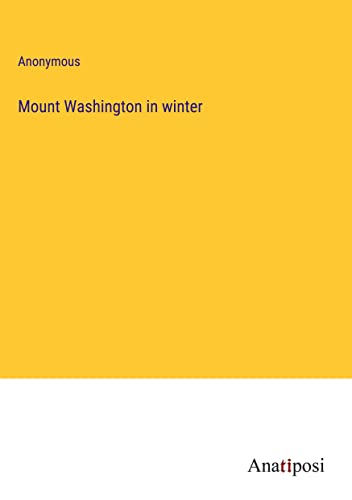 Mount Washington in winter