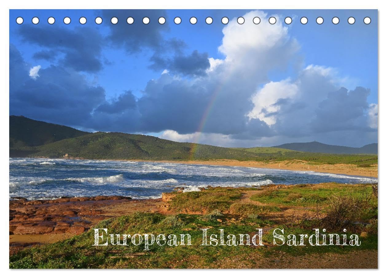 European Island Sardinia (Desk Calendar 2026 DIN A5 landscape), CALVENDO 12 Month DeskCalendar: Journey through Sardinia. Your year round escape to Mediterranean bliss.