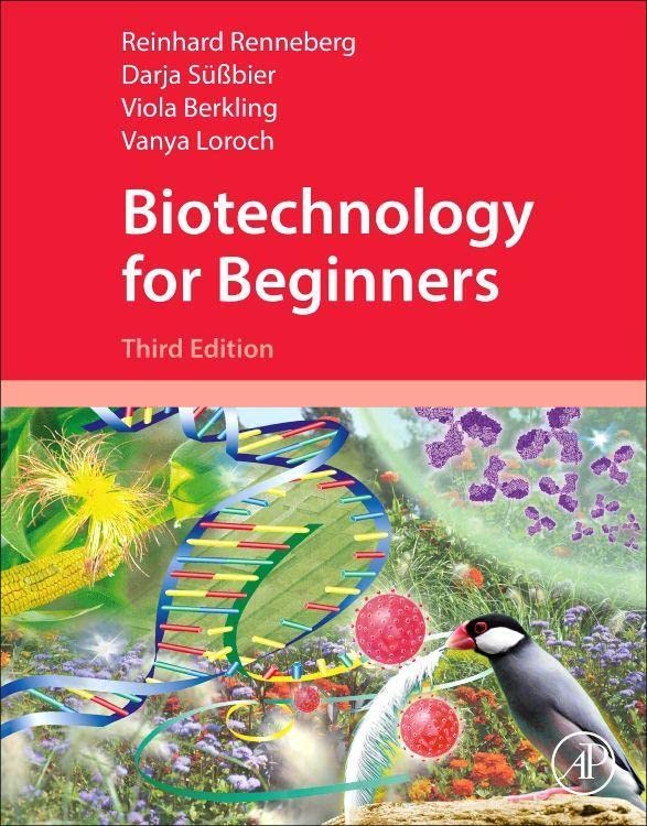 Reinhard Renneberg Biotechnology For Beginners