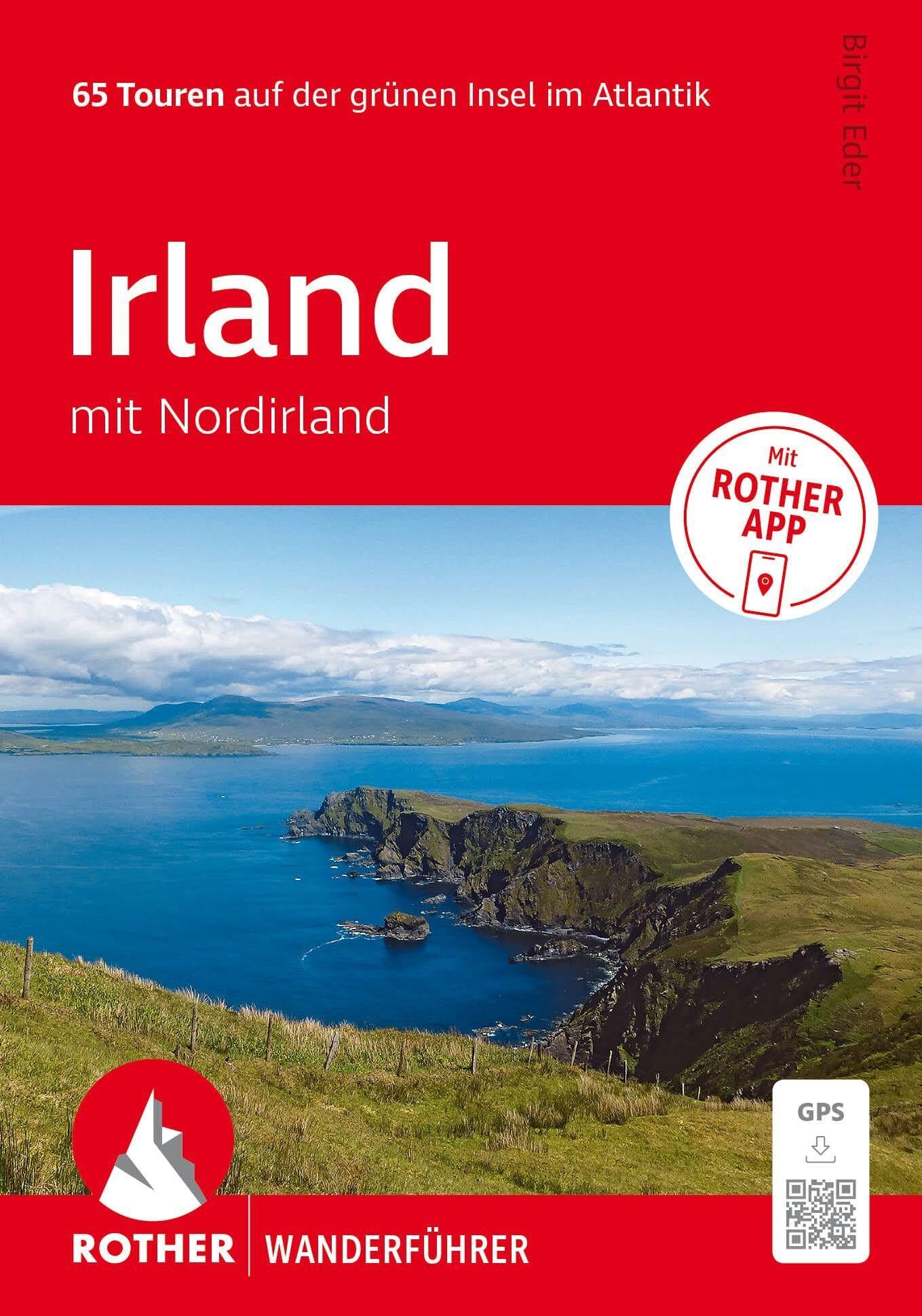 Eder, Birgit: ROTHER Wanderführer Irland mit Nordirland. 65 Touren auf der grünen Insel im Atlantik