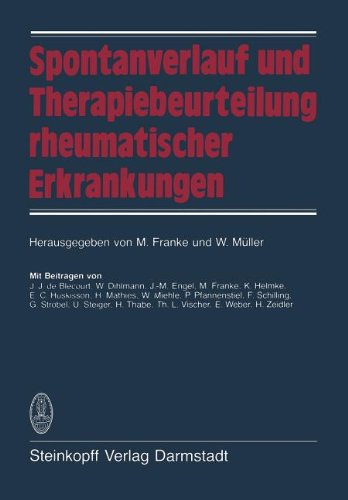 Spontanverlauf und Therapiebeurteilung rheumatischer Erkrankungen