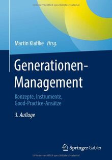 Generationen-Management: Konzepte, Instrumente, Good-Practice-Ansätze