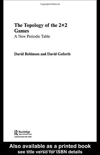 The Topology of the 2x2 Games: A New Periodic Table (Routledge Advances in Game Theory, Band 3)