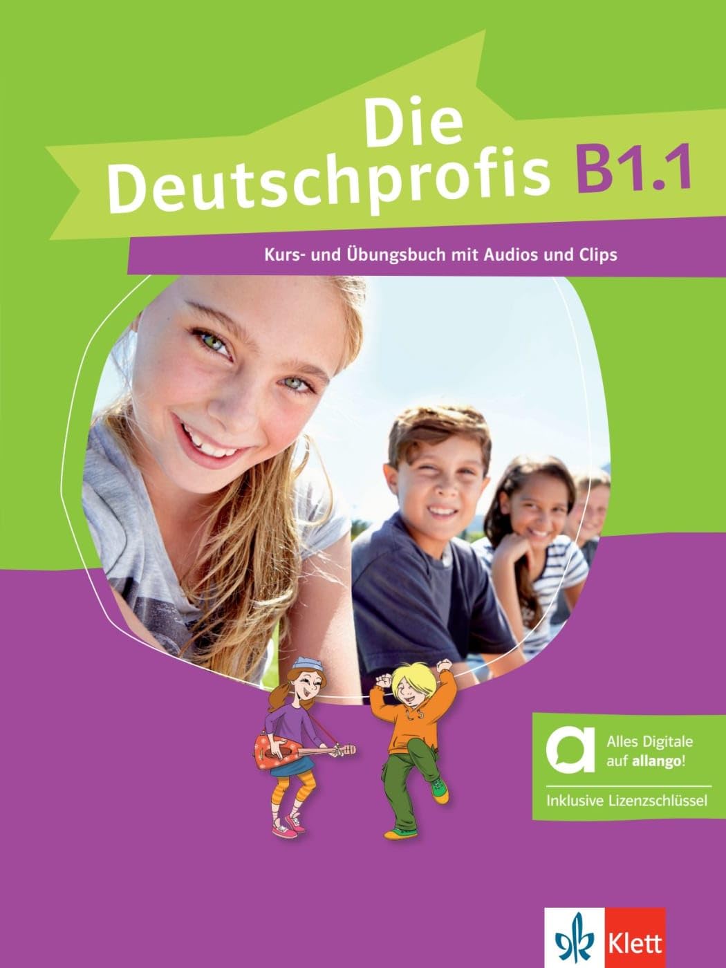 Die Deutschprofis B1.1 - Hybride Ausgabe allango: Kurs- und Übungsbuch mit Audios und Clips inklusive Lizenzschlüssel allango (24 Monate)