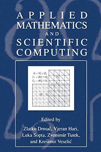 Applied Mathematics and Scientific Computing