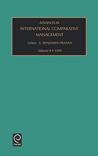 Adv Int Com Man V 9 (Advances in International Management, Band 9)