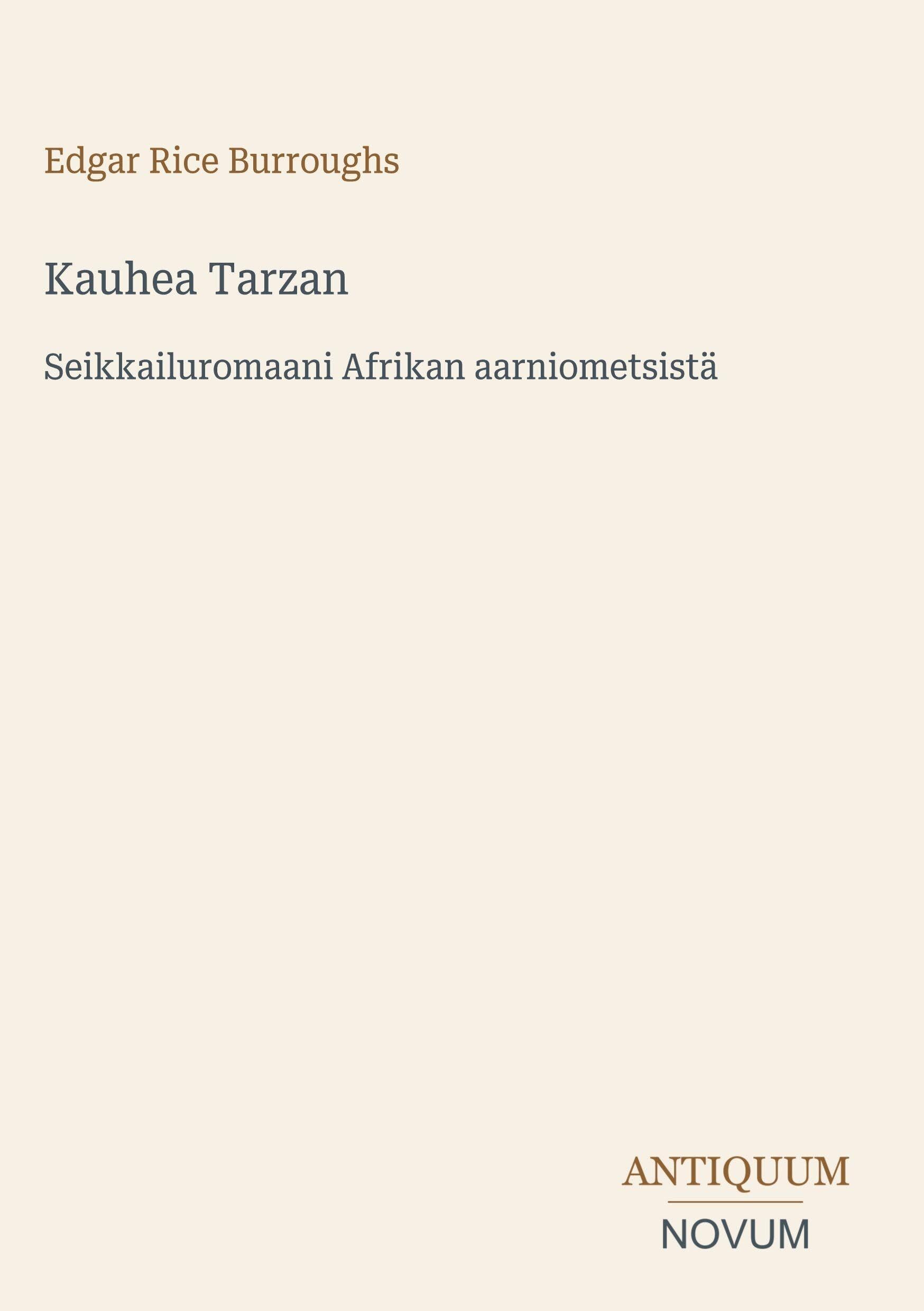 Kauhea Tarzan