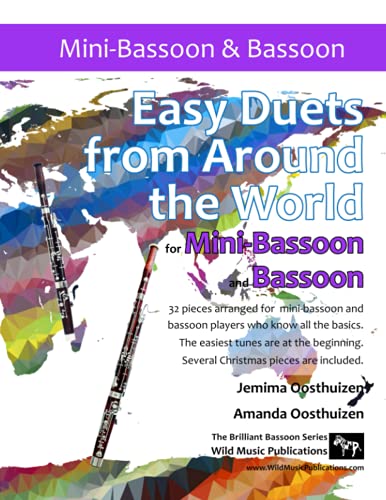 Easy Duets from Around the World for Mini-Bassoon and Bassoon: 32 exciting pieces arranged for two players who know all the basics