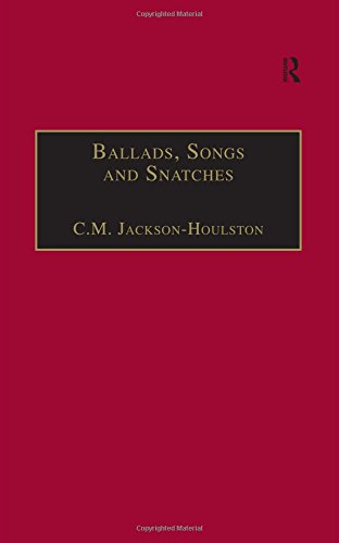 Ballads, Songs and Snatches: The Appropriation of Folk Song and Popular Culture in British Nineteenth-Century Realist Prose: Appropriation of Folk ... in the 19th Century Realist Prose Fiction