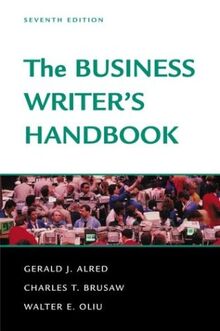 The Business Writer's Handbook von Alred Brusaw Oliu, Alred, Gerald J. | Buch | Zustand gut