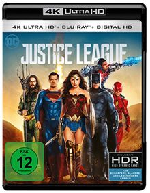 Justice League (4K Ultra HD + 2D Blu-ray) [Blu-ray]