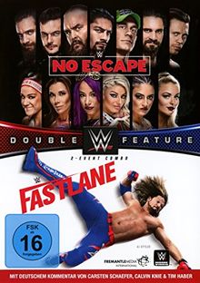 No Escape 2018/Fast Fastlane 2018 - Double Feature [2 DVDs]