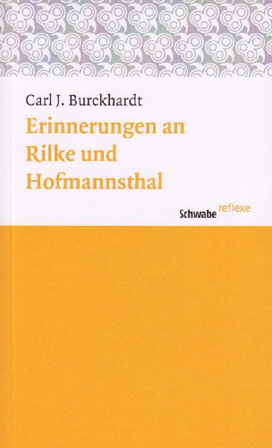 Erinnerungen an Rilke und Hofmannsthal