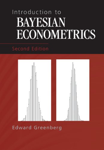 Edward Greenberg Introduction To Bayesian Econometrics