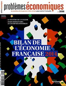 Bilan de l'économie française 2014 (Problèmes économiques n°3096)