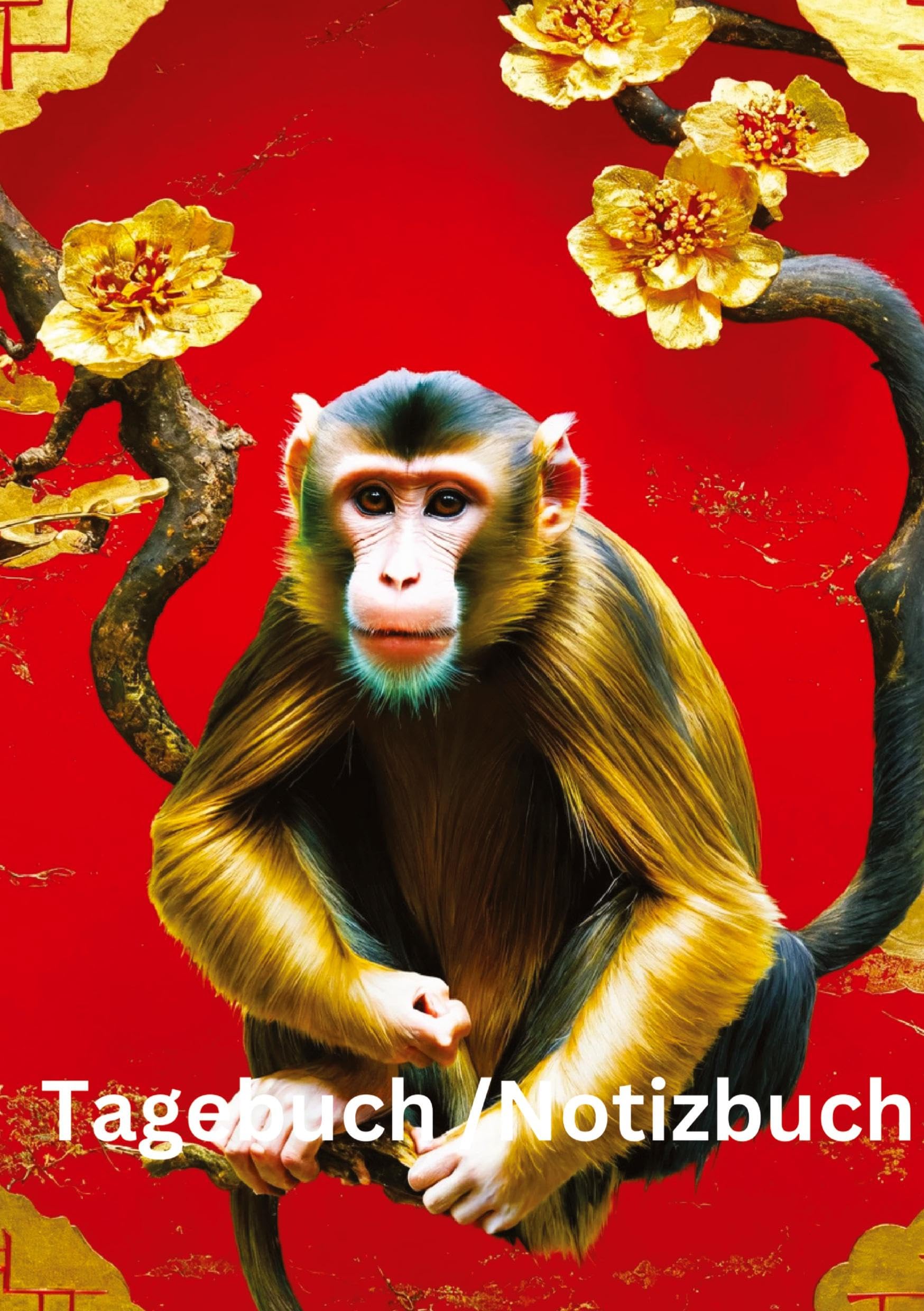 Tagebuch / Notizbuch Chinesische Tierkreis Affe: 100 Seiten um seine persönlichen Gedanken und Erlebnisse festzuhalten. (Tagebuch / Notizbuch Chinesische Tierkreise)