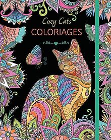 Cozy cats : coloriages