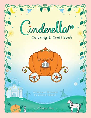 Cinderella Coloring & Craft Book (Crafterina® Book Series)
