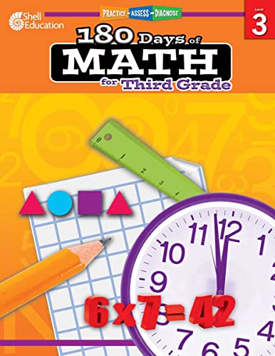 180 Days of Math for Third Grade: Practice, Assess, Diagnose (Practice-Assess-Diagnose, Grade 3)