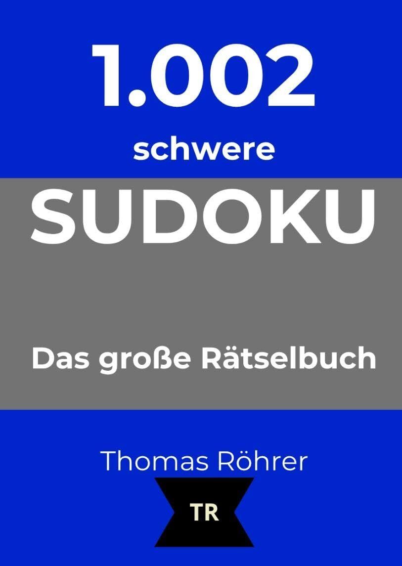 1.002er Sudoku schwer