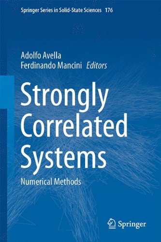 Strongly Correlated Systems: Numerical Methods (Springer Series in Solid-State Sciences)