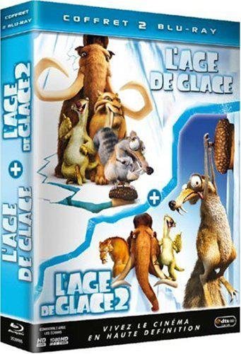 L'AGE DE GLACE 1 + 2 EDITION ULTIME NUMEROTÉE COFFRET 4 DVD NEUF SOUS
