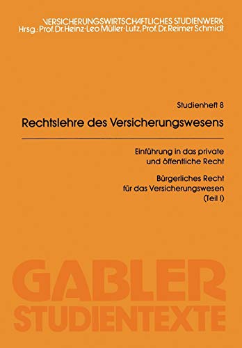 Rechtslehre des Versicherungswesens (Rlv)