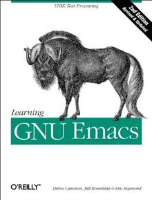Learning GNU Emacs (A Nutshell handbook) von Cameron, Debra, Rosenblatt, Bill | Buch | Zustand gut