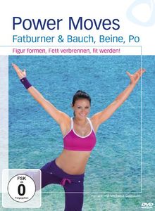 Power Moves - Fatburner & Bauch, Beine, Po - Figur formen, Fett verbrennen, fit werden! von Elli Becker | DVD | Zustand gut